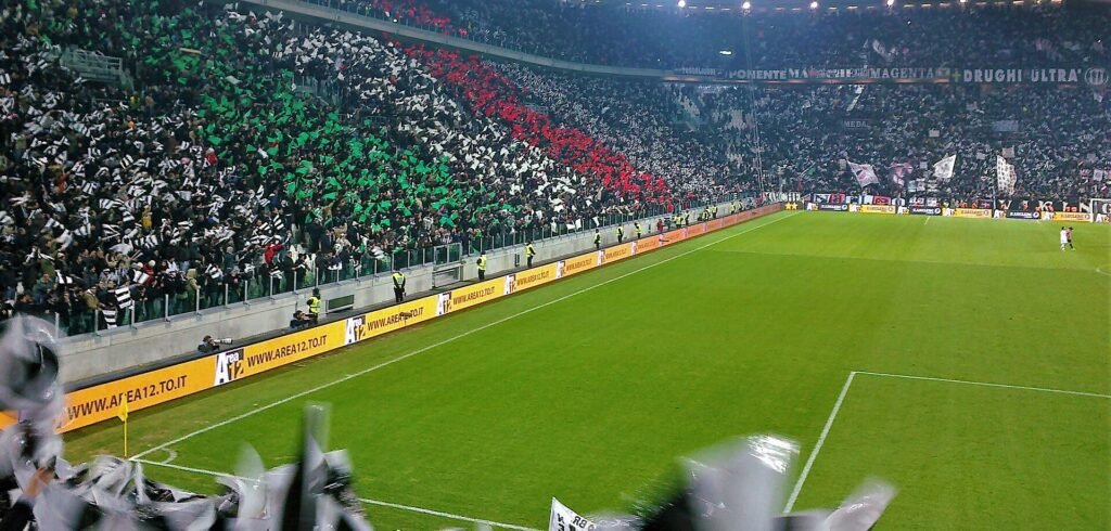 Seter og omkringliggende tribuner · Allianz Stadium