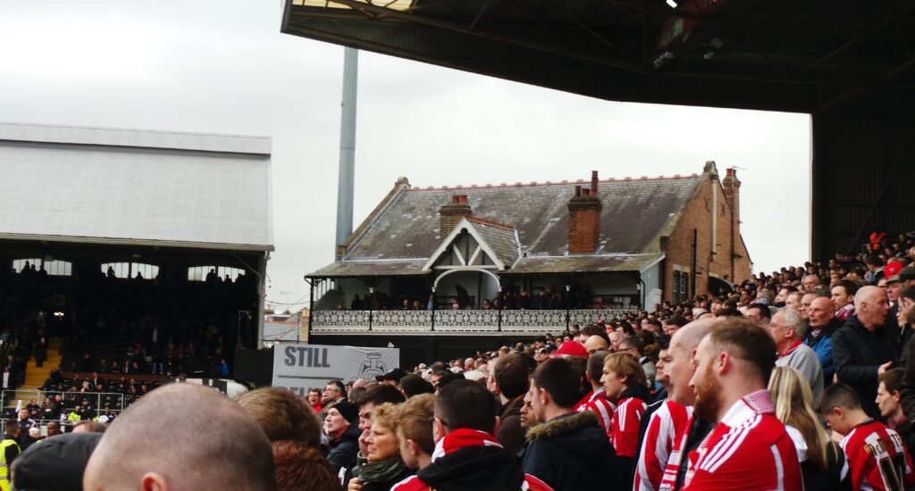 Putney End — supporterområde i arkivet (2015) · Craven Cottage