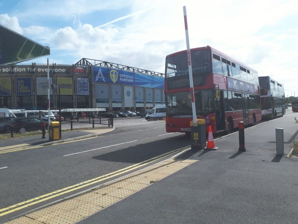 Matchday approach · Elland Road