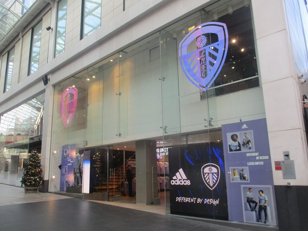 Club shop and stadium facilities · Elland Road