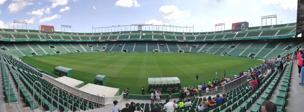 Panorama von Tribuna – August 2021 · Estadio Martínez Valero