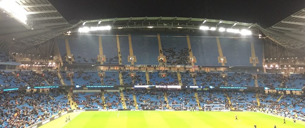 South Stand – Spielaufnahme (2015) · Etihad Stadium