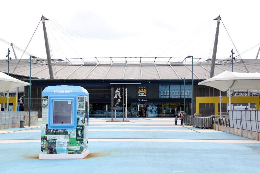 Entrance and turnstile orientation · Etihad Stadium