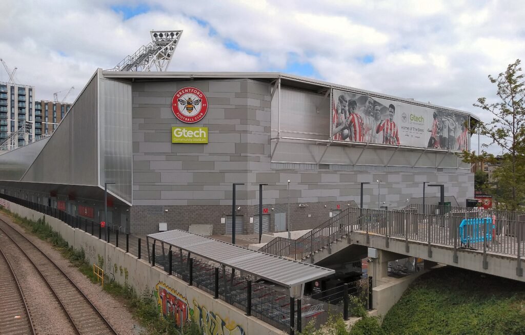 Street and matchday surroundings · Gtech Community Stadium