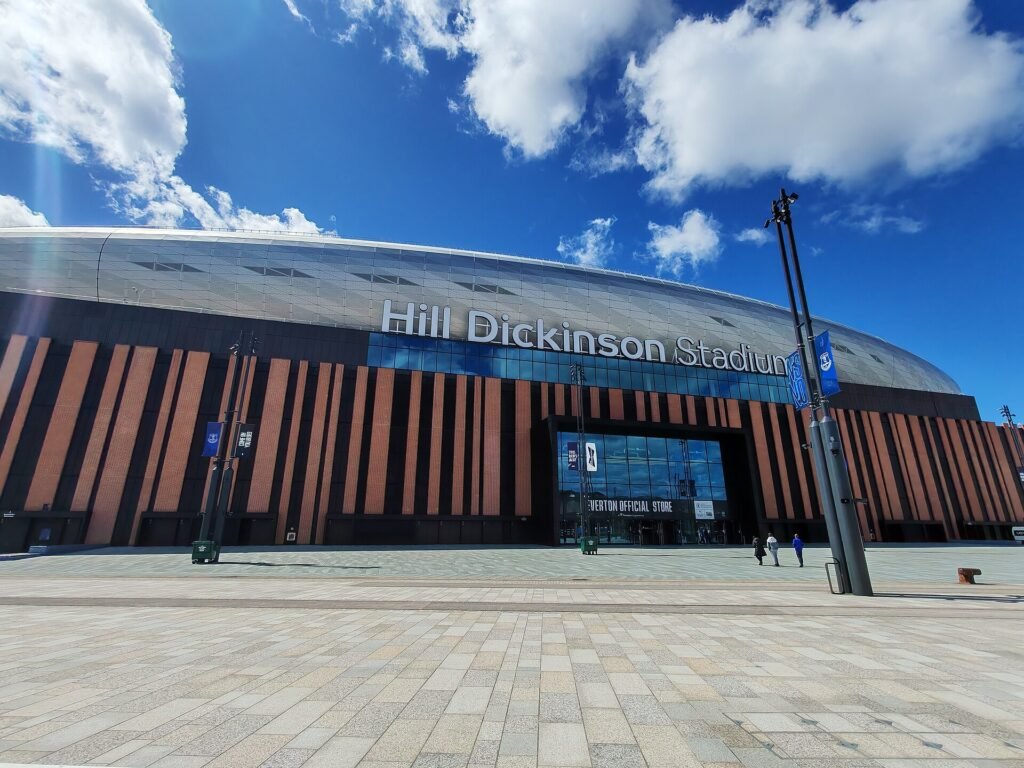 Entrance and turnstile orientation · Hill Dickinson Stadium