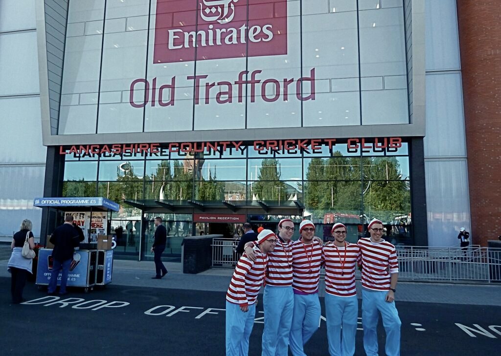 Entrance and turnstile orientation · Old Trafford