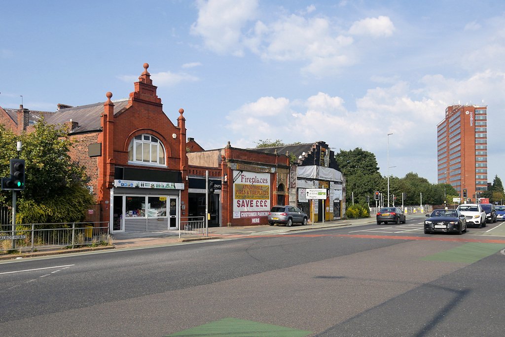 Street and matchday surroundings · Old Trafford