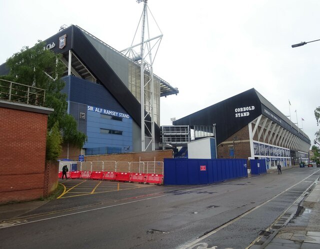 Matchday approach · Portman Road