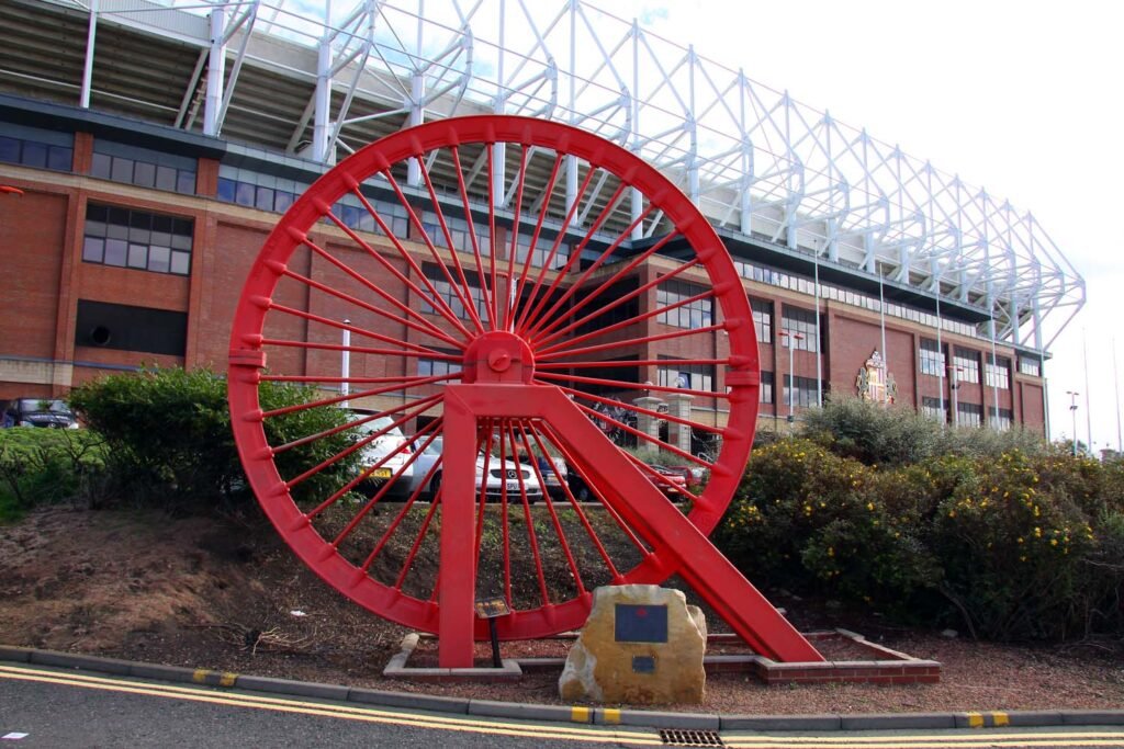 Street and matchday surroundings · Stadium of Light