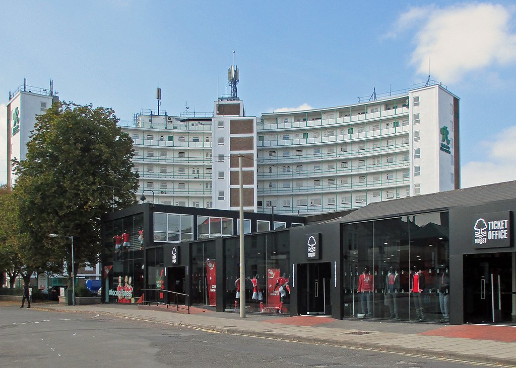 Club shop and stadium facilities · The City Ground