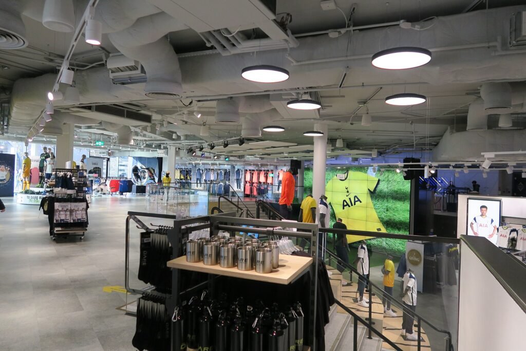 Club shop and stadium facilities · Tottenham Hotspur Stadium