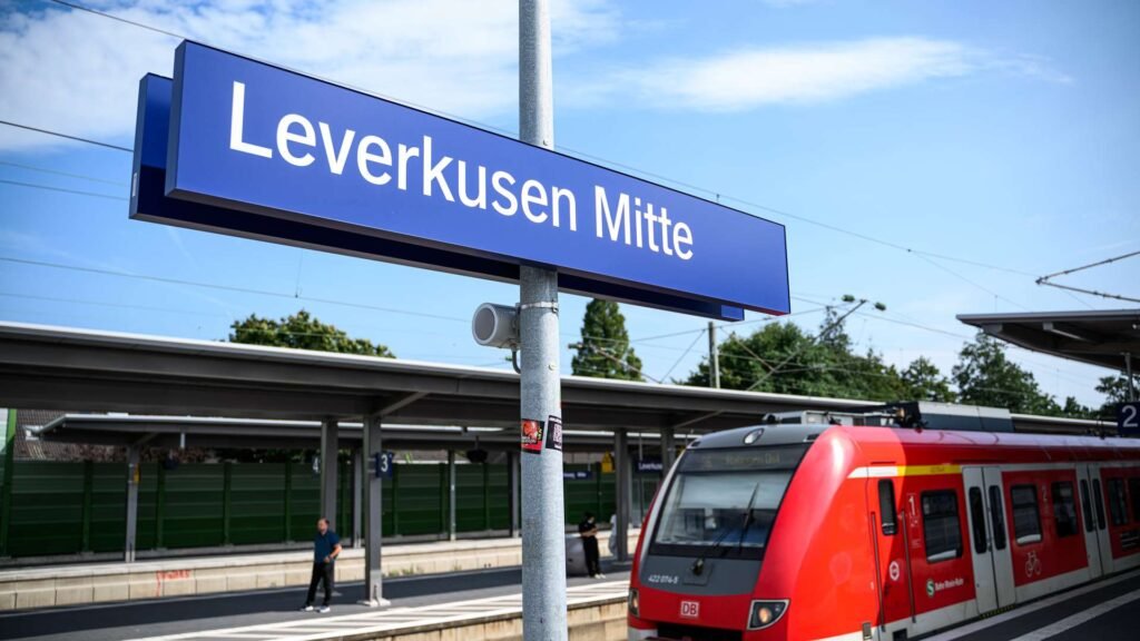 Leverkusen Mitte station · BayArena