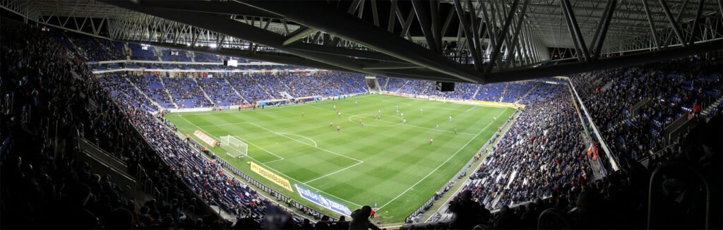 Blick aus der Ecke — März 2011 · RCDE Stadium