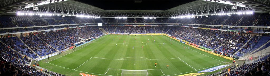 Hintertorperspektive — März 2011 · RCDE Stadium