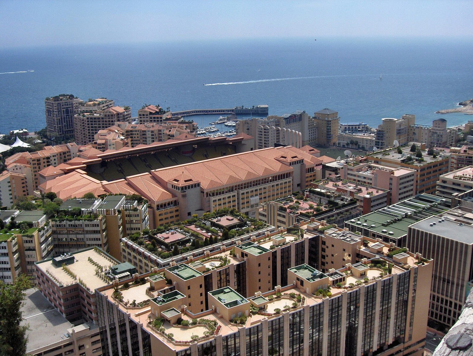 Stade Louis II in Fontvieille
